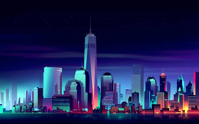 Download Neon City Wallpaper Download Neon City Wallpaper