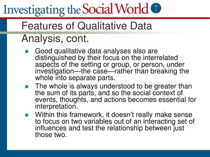 Qualitative Data Qualitative Data